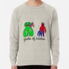 ssrcolightweight sweatshirtmensoatmeal heatherfrontsquare productx1000 bgf8f8f8 17 - Garten Of Banban Store